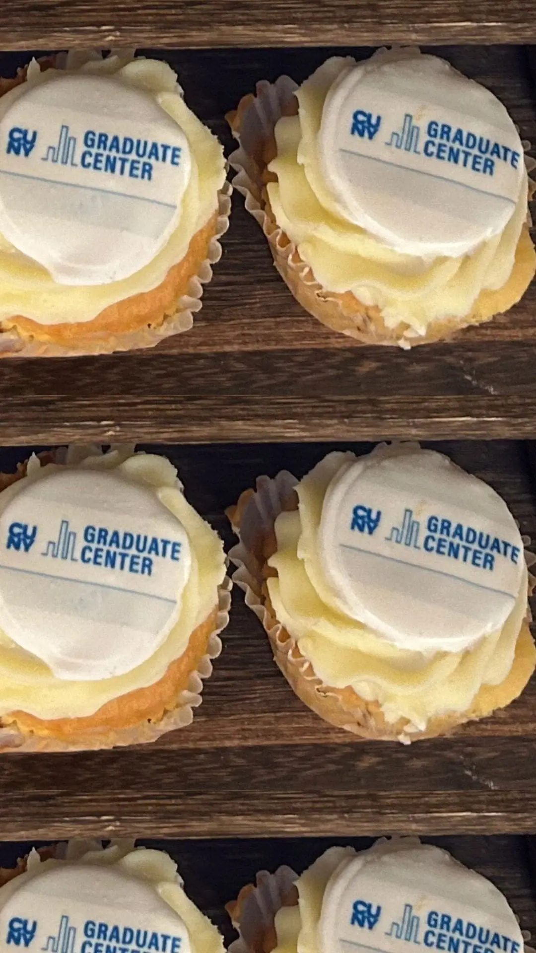 Graduate Center cupcakes