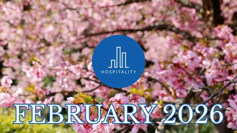 An overhead image with text that reads "February 2026," akin to a title slide.