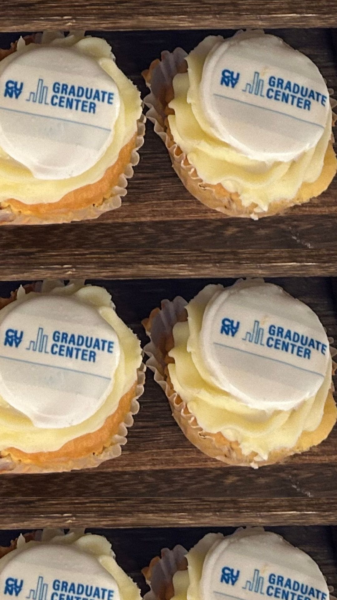 Graduate Center cupcakes